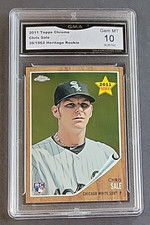 Chris Sale Rookie Cards and Prospect Card Guide 34