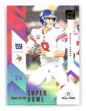 2023 Donruss #RTSBW-DJ Daniel Jones Road to the Super Bowl Wild Card Giants