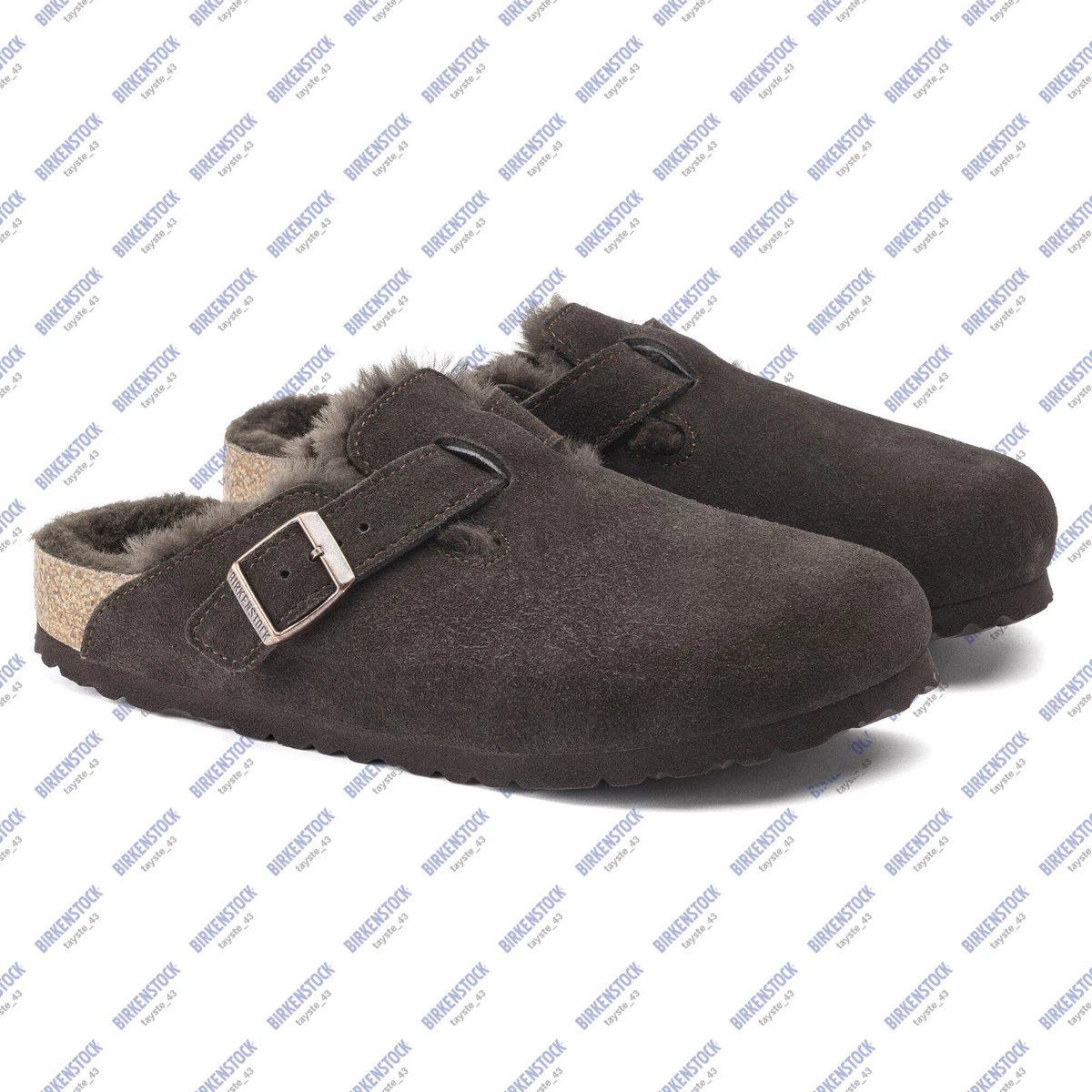 Birkenstock women’s Slip-On Suede Sneakers L 6 M 4 L 8 M 6 unisex Amazon.com | Birkenstock Unisex London Shearling Suede  main image 3