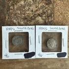 1949 S and 1955 S silver dimes – custom order ￼