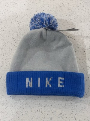 Nike Golf Mütze blau wendbar Bommel abnehmbar mit Etikett