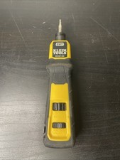 Klein Tools VDV427-300 Impact Punchdown Tool 66/110 Blade Hi/Lo Impact Used