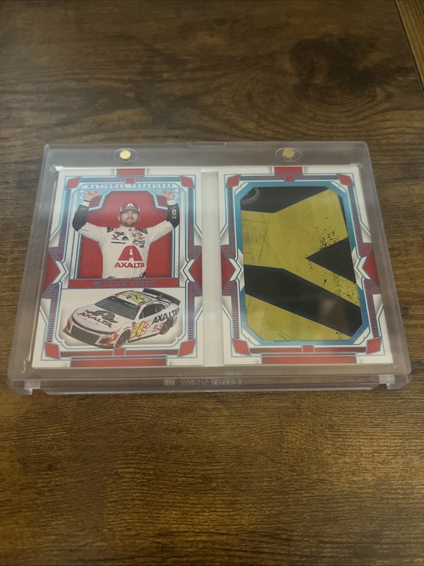 William Byron 2024 National Treasures 1/1 Tire Booklet
