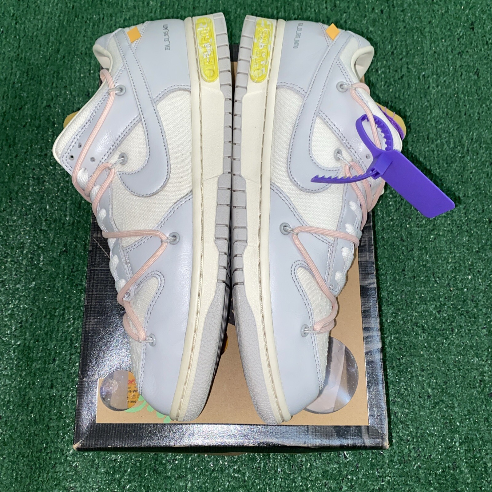 OFF WHITE X NIKE Taglia 11 Nike Dunk Low x Off White lotto 24 di 50 SUPER PULITE! SPEDIZIONE VELOCE!