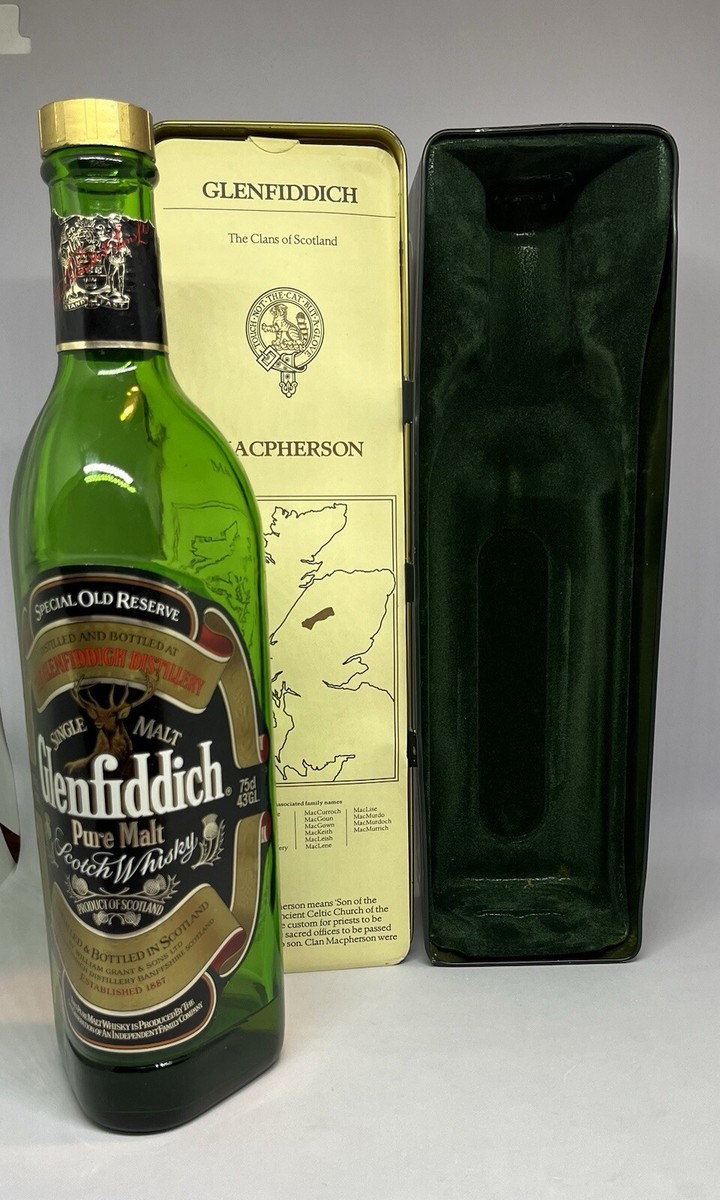 Glenfiddich 空瓶 Empty Glenfiddich Vintage Special Reserve Single Malt Scotch