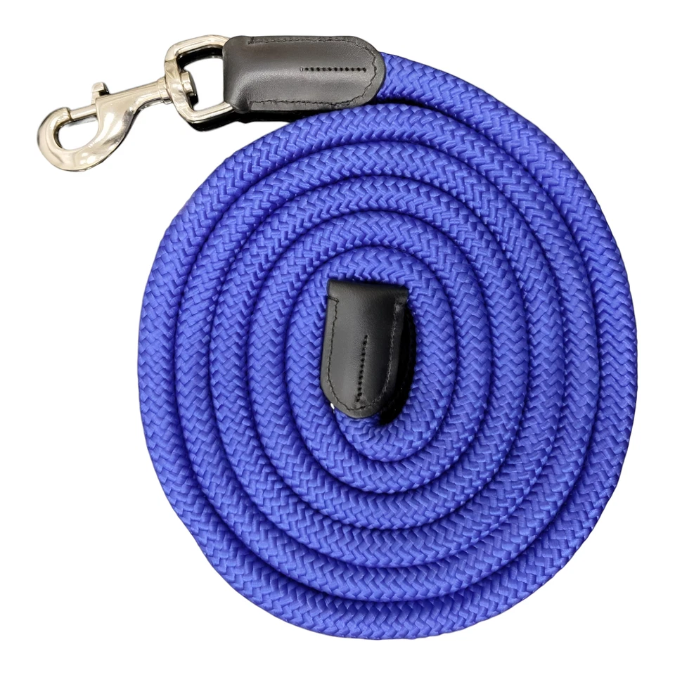 Horse Lead Ropes -Many Colors- 9 Foot Strong Poly Brass Snap- Made in USA - Image 2 of 4