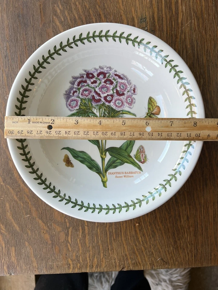 Ensaladera/postre individual Portmeirion 8,5" Jardín Botánico Sweet William Foto 3 de 4