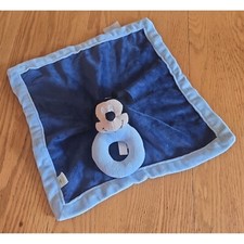 Disney baby mickey mouse rattle lovey Plush blue