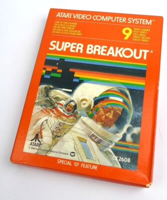 Atari 2600 Spiel NEU in OVP --  SUPER BREAKOUT (PAL, picture label) -- VCS
