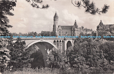 R723796 Luxembourg Pont Adolphe et Caisse d Epargne Messageries Paul Kraus RP