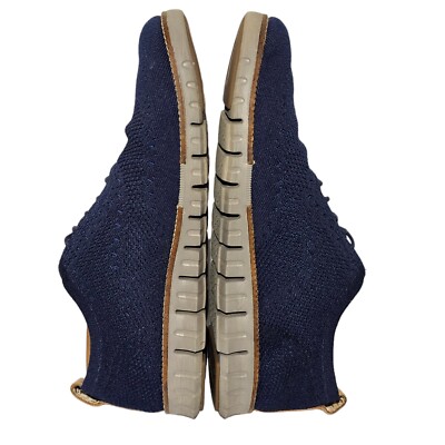 Cole Haan Zerogrand Stitchlite C27844 Blue Wingtip Oxford  display picture 1