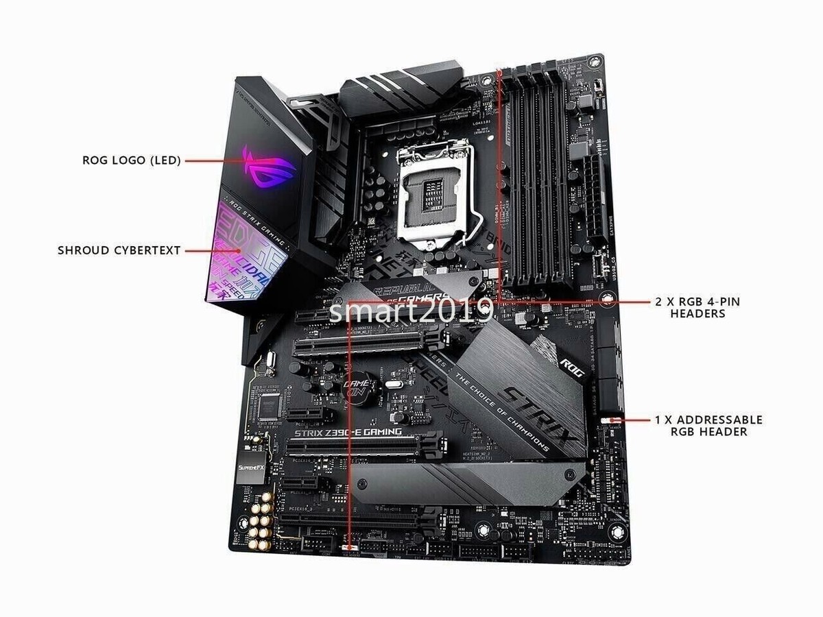 NEW ASUS ROG STRIX Z390-E GAMING Motherboard ATX Intel Z390