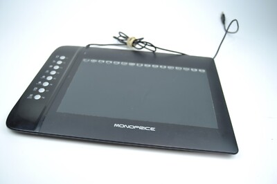 Monoprice HA60 Graphic Drawing Tablet Untested  NO PEN