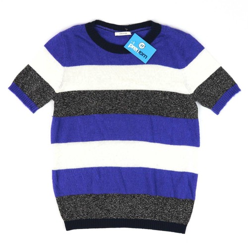 I Blues Blue Striped Womens Sparkly 