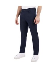 Member's Mark Slim Fit Men's Benton Performance Pant 40X30 Blue Navy New