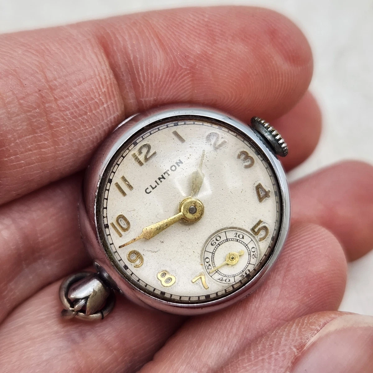 Clinton 17 2025 jewel pocket watch