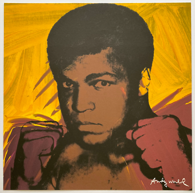ANDY WARHOL RARE 1986 LMT ED LARGE FINE ART LITHOGRAPH PRINT