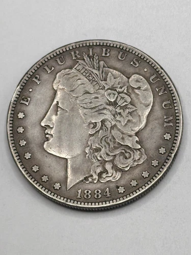 1884 S Morgan Dollar XF