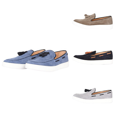 Mocassini Uomo Slip On - Scarpe Leggere Casual Con Stampa Jacquard, Suola Gomma Antiscivolo - Foto 10