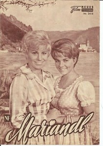 Mariandl  Kino Neues Film Programm 1961 AUSTRIA Waltraud Haas Conny Hans Moser