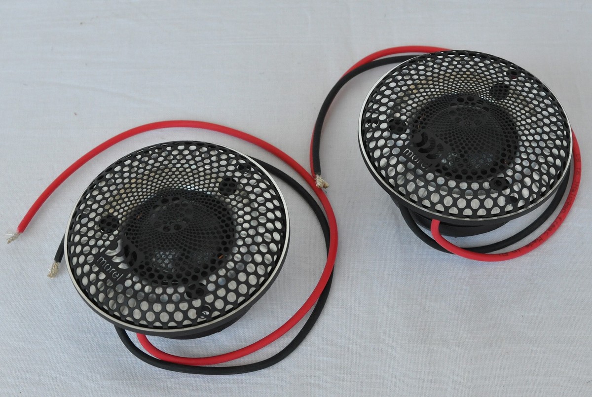 MOREL SUPREMO PICCOLO v2 HIGH-END TWEETERS NEW GENUINE, LEGENDARY