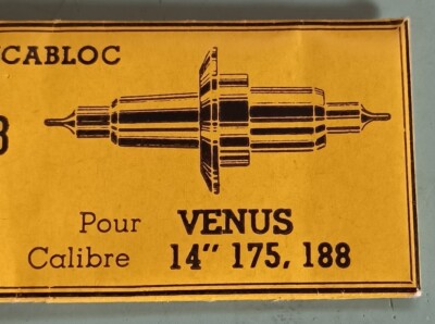 Axe De Balancier Pour Montre - Référence Venus 14 - Longueur 175-188 Mm - NEUF Sans étiquette