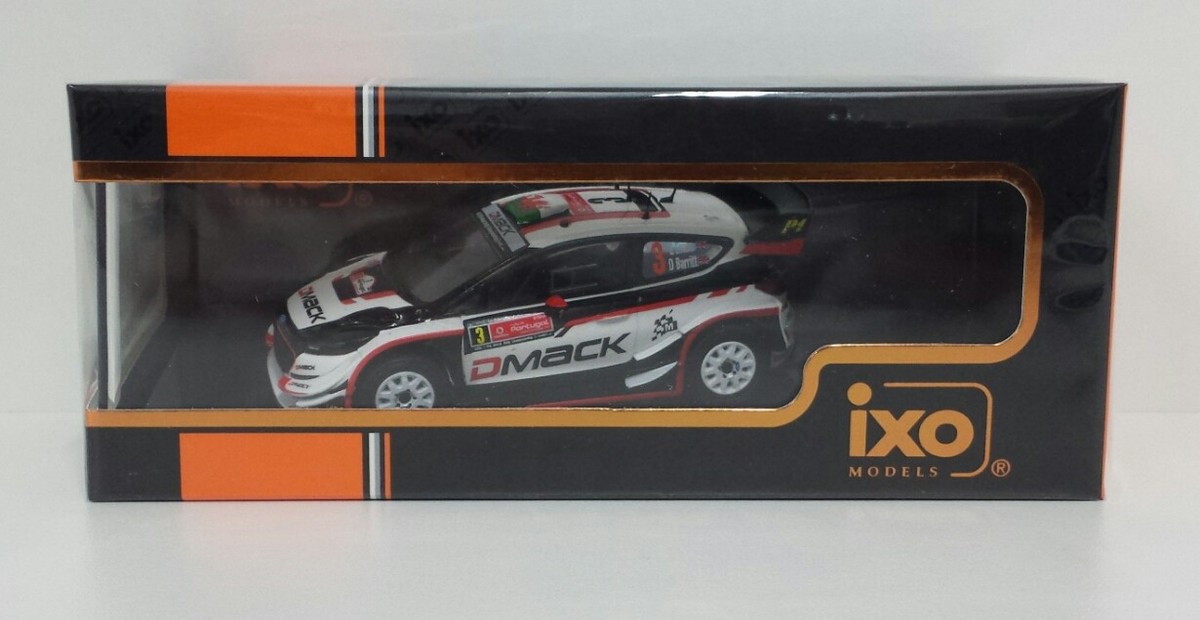 Model Car Scale 1:43 Ford Fiesta M-Sport WRC Evans Rally 2017