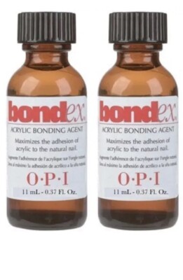 OPI Bondex Original Acrylic Bonding Agent 0.37oz (Pack of 2)