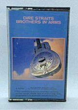 DIRE STRAITS BROTHERS IN ARMS CASSETTE TAPE VINTAGE 1985 MONEY FOR NOTHING