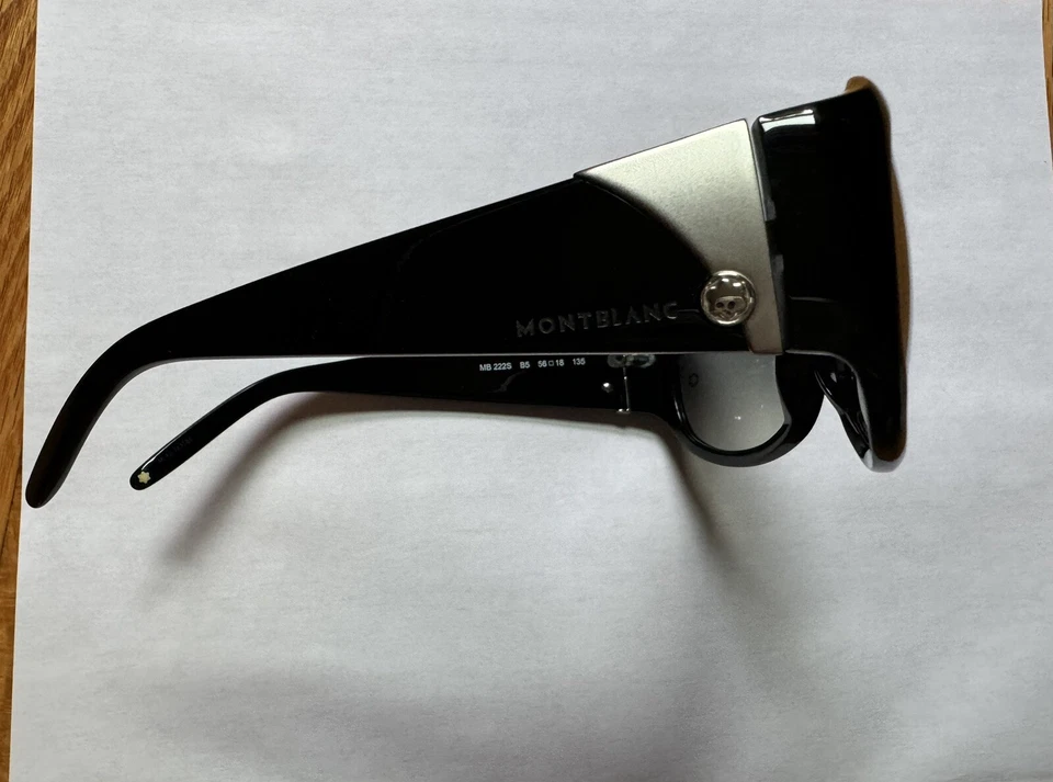 NUEVO Gafas de sol auténticas Mont Blanc MB222S B5 Foto 3 de 4