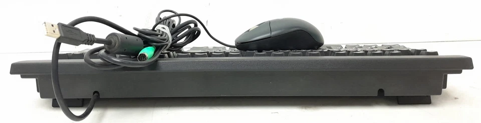 KU-8933 USB Keyboard with Black USB Keyboard with Logitech M-SBN96 PS/2 Mouse - Image 4 of 4