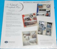 NEW 15 SHEETS CREATIVE MEMORIES 12 x 12 NATURAL SCRAPBOOK PAGES REFILLS RCM-12NT