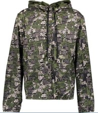 Just Cavalli Women's Windbreaker Branded Mac Jacket - Running Big