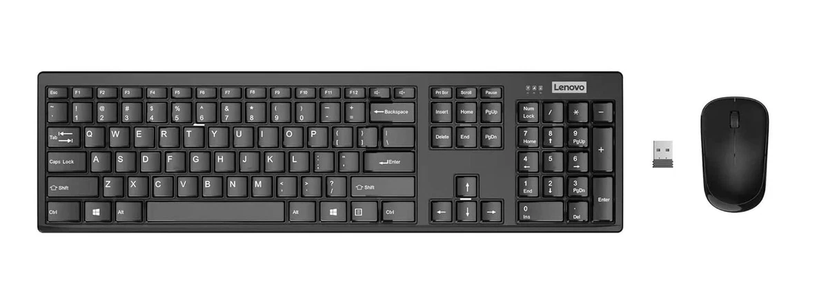Lenovo wireless mouse and keyboard online