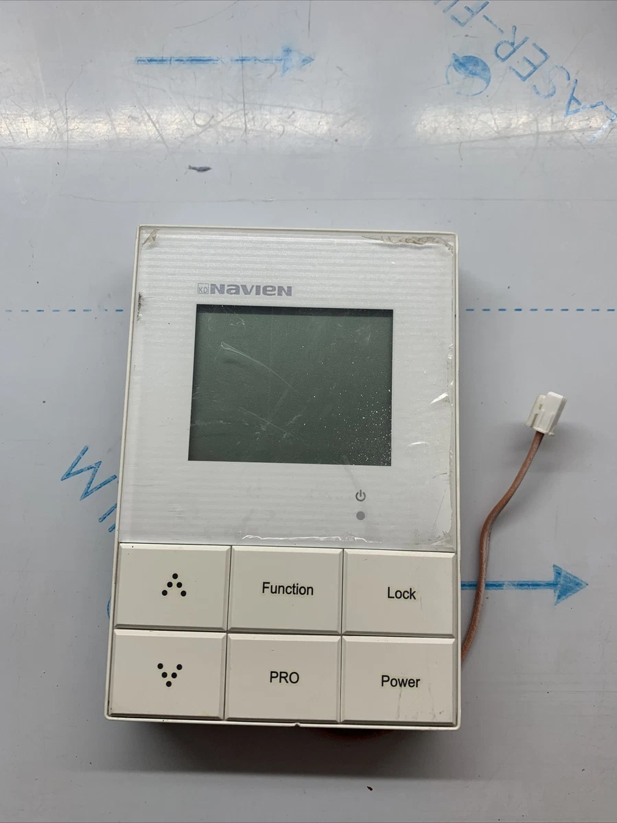 Navien NR-10DU V14 Tankless Water Heater Remote Controller - White | eBay
