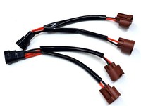 Splitter Draht U 9006 HB4 Zwei Gurt Kopf Licht Stecker Play Niedrig Beam Buchse