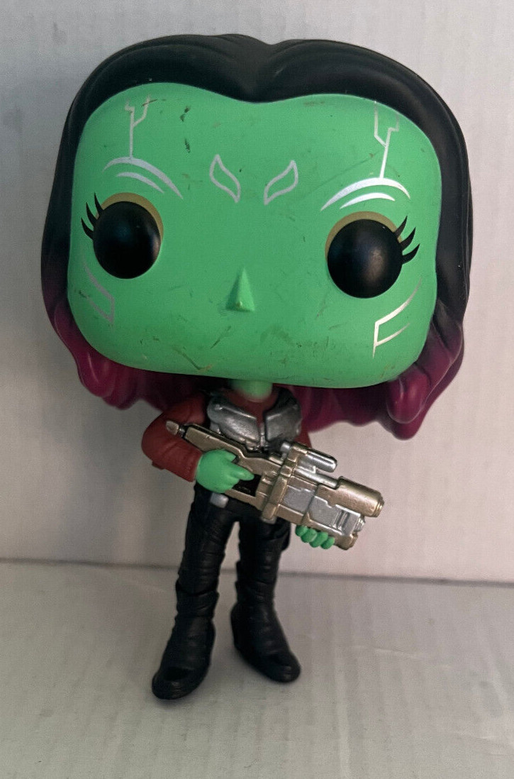 Funko Pop! Gamora #199 Marvel Guardians Of The Galaxy Paint Wear Loose