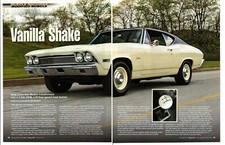 1968 Chevrolet Chevelle Modified 327350-hp L79 Nice 6-page Article Ad 1968 Chevrolet Chevelle Modified 327350-hp L79 Nice 6-page Article Ad