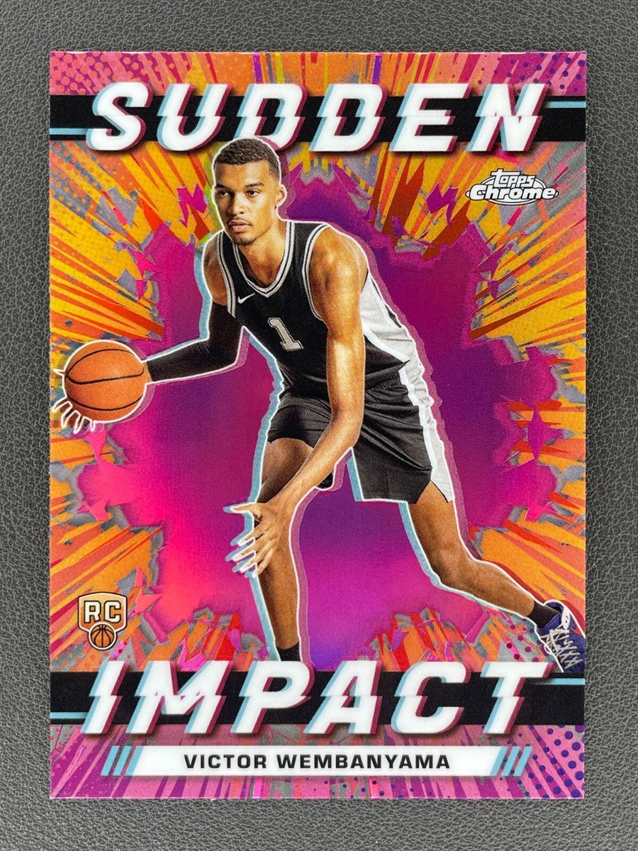 Victor Wembanyama RC - 2024 Topps Chrome #SI-1 - Sudden Impact 