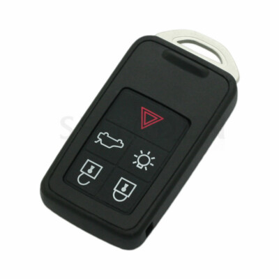 5 Button Remote Key Case Shell W/ Insert Key fit for VOLVO S60 S80 V70 XC60 XC70