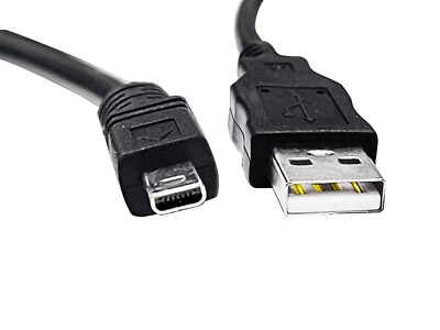 USB Kamera Kabel Datenkabel Ladekabel komp. für Nikon Coolpix P510, 990, L28