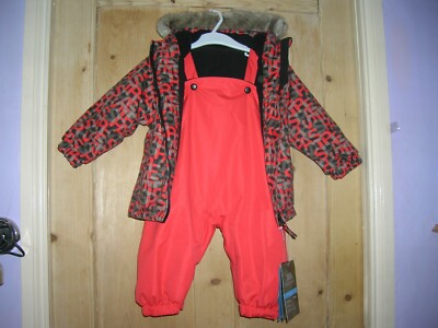 Jacke + Hose für Jungen/Mädchen 6-12 Monate Trespass