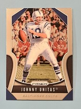 Johnny Unitas 2019 Panini Prizm #150 Baltimore Colts