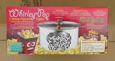 Whirley-Pop Stovetop 6qt. Popcorn Popper Free Tubs Wabash Valley Farms