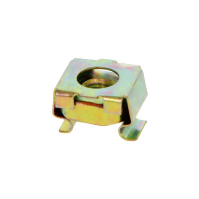 #ad 10pcs M4 5 6 Cage Nut Square Hole Captive Nut Fastener Screw Bolt Zinc Plated $15.46