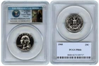 1960 Washington Quarter 25C PCGS PR66