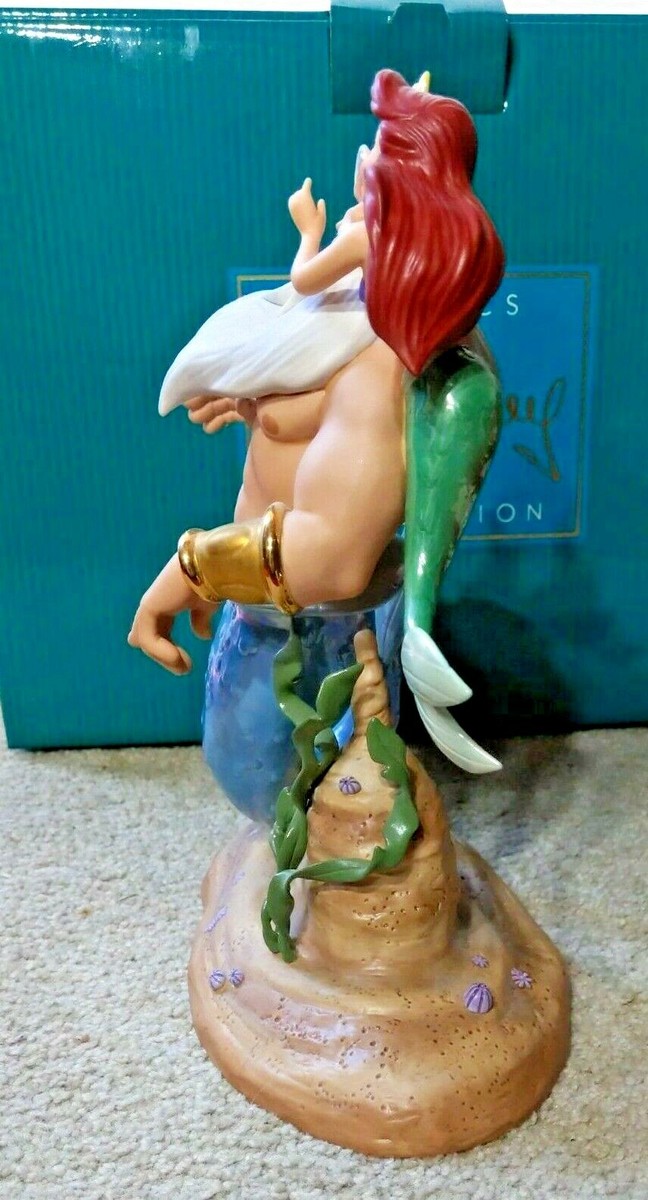 LE WDCC Ariel & King Triton Morning Daddy The Little Mermaid COA