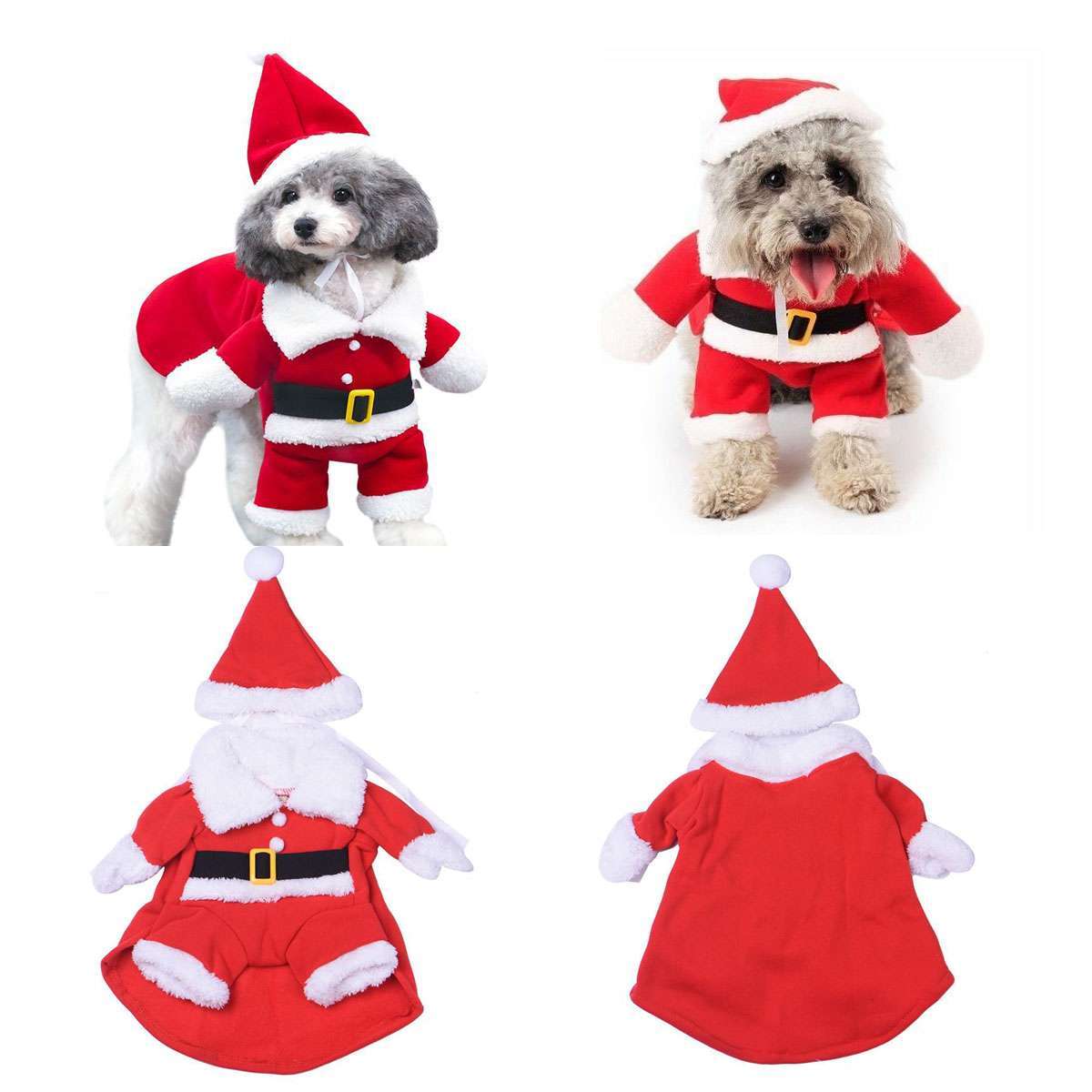 Dog Pet Christmas Clothes Sweater Coat Winter Puppy Jacket Costume