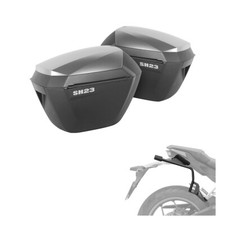 SHAD SH23 Alu Look 3P Suitcase Kit for KTM 390 ADVENTURE 2020-2024