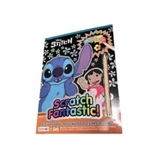 Lilo  Stitch Bendon Scratch Fantastic Activity Book Scratch Art - NEW Ages 3 